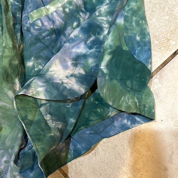 FRNCH Paris Delhi Tie Dye Pull On Shorts XS - Picture 8 of 8